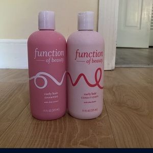 Function shampoo and conditioner for curly hair